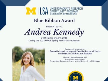 2021 UROP Spring Symposium Blue Ribbon IG 2 